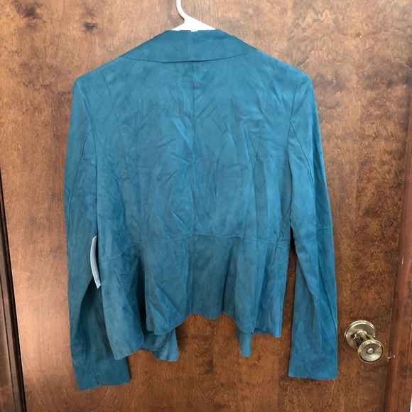Suede Blue Jacket - Picture 2 of 4